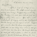 image of a written letter