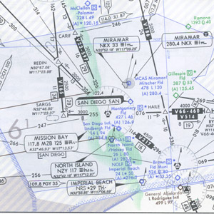 Low Altitude Chart