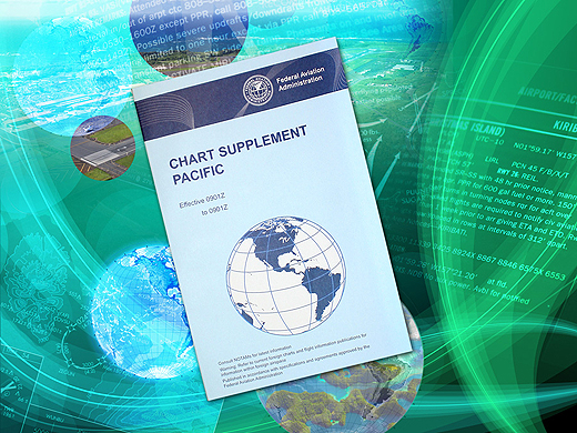 Chart Supplement Pacific publication cover.