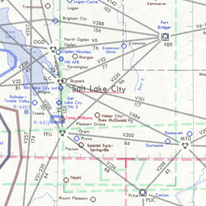 sample IFR/VFR chart