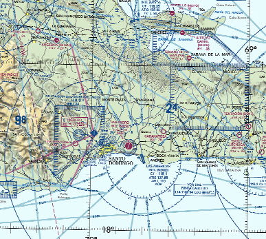 Caribbean VFR Aeronautical Charts