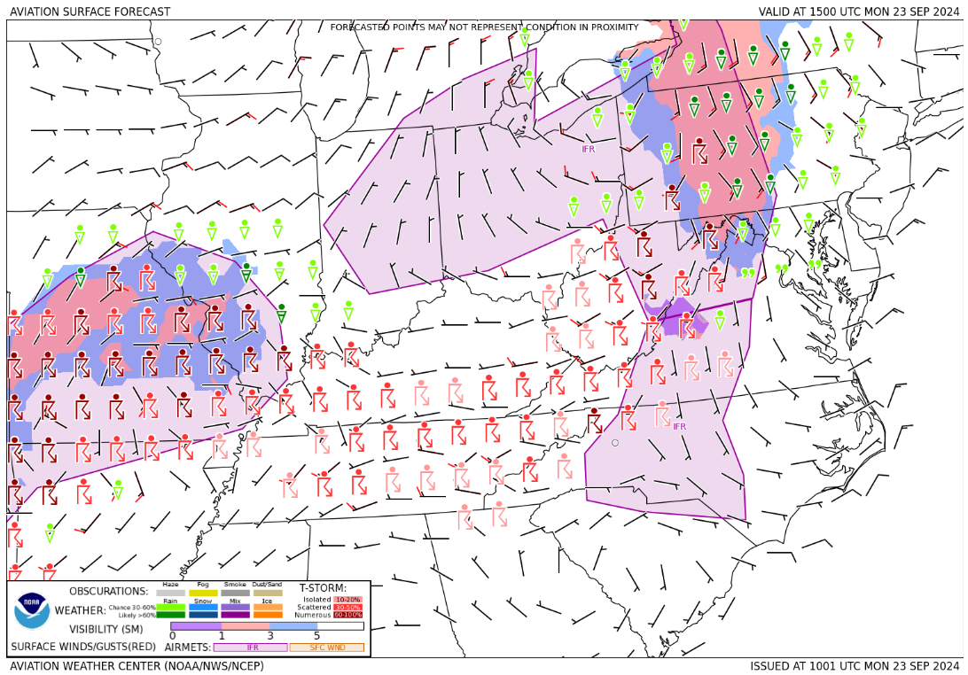 Aviation Surface Forecast
