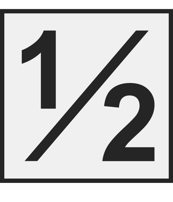 Typical Runway Half-way Sign