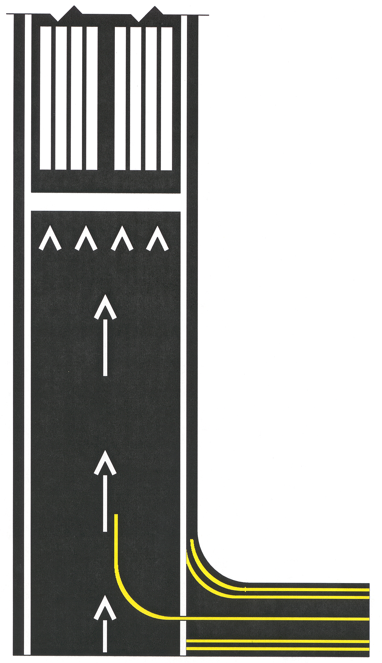 FIG AD 1.1-17 Displaced Threshold Markings