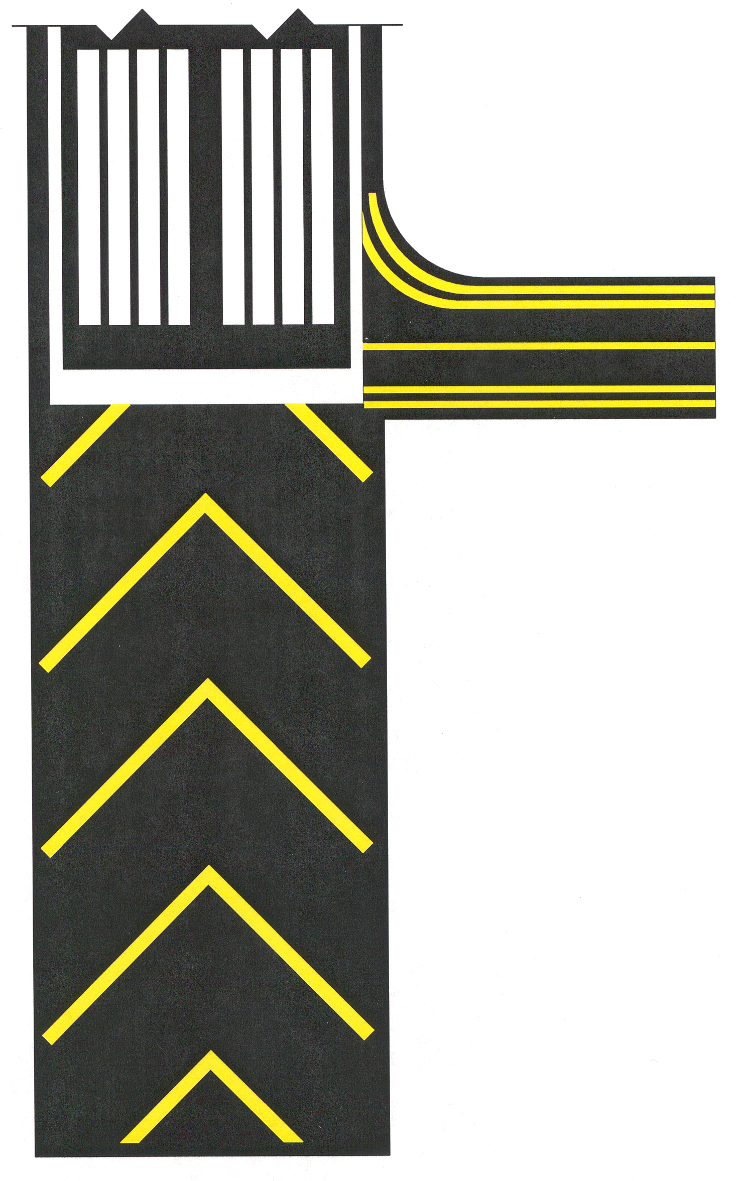 FIG AD 1.1-19 Markings for Blast Pads and Stopways