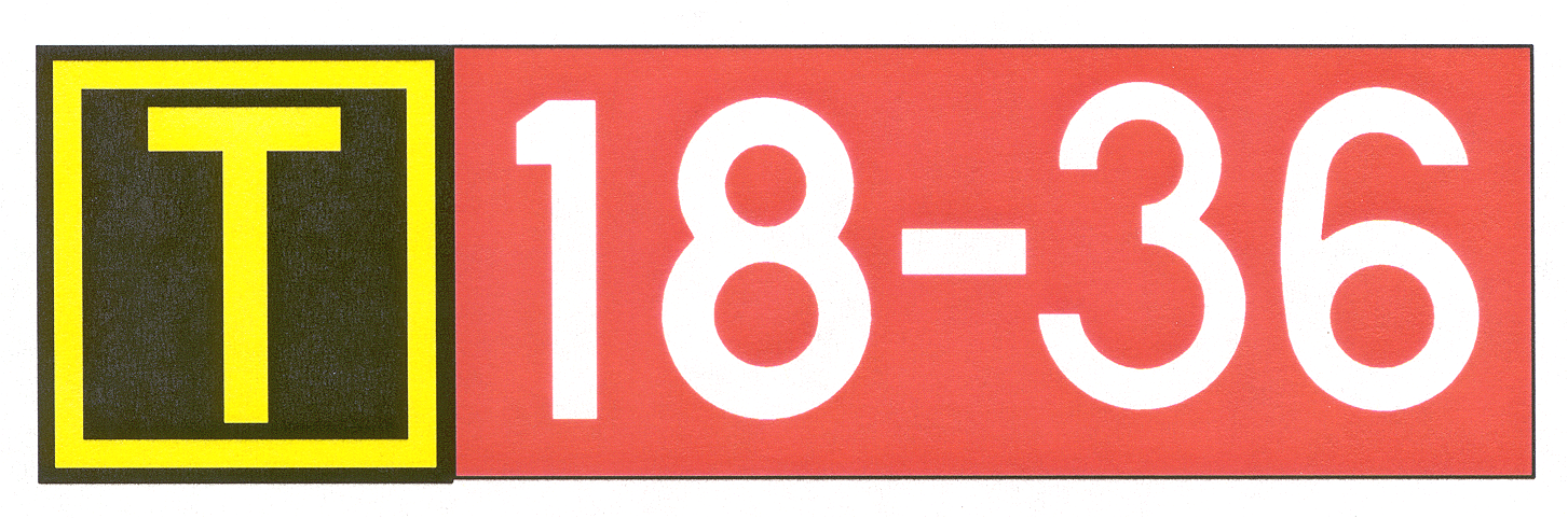FIG AD 1.1-43 Taxiway Location Sign Collocated with Runway Holding Position Sign