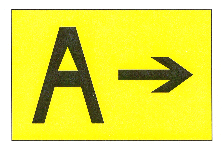 FIG AD 1.1-48 Direction Sign for Runway Exit