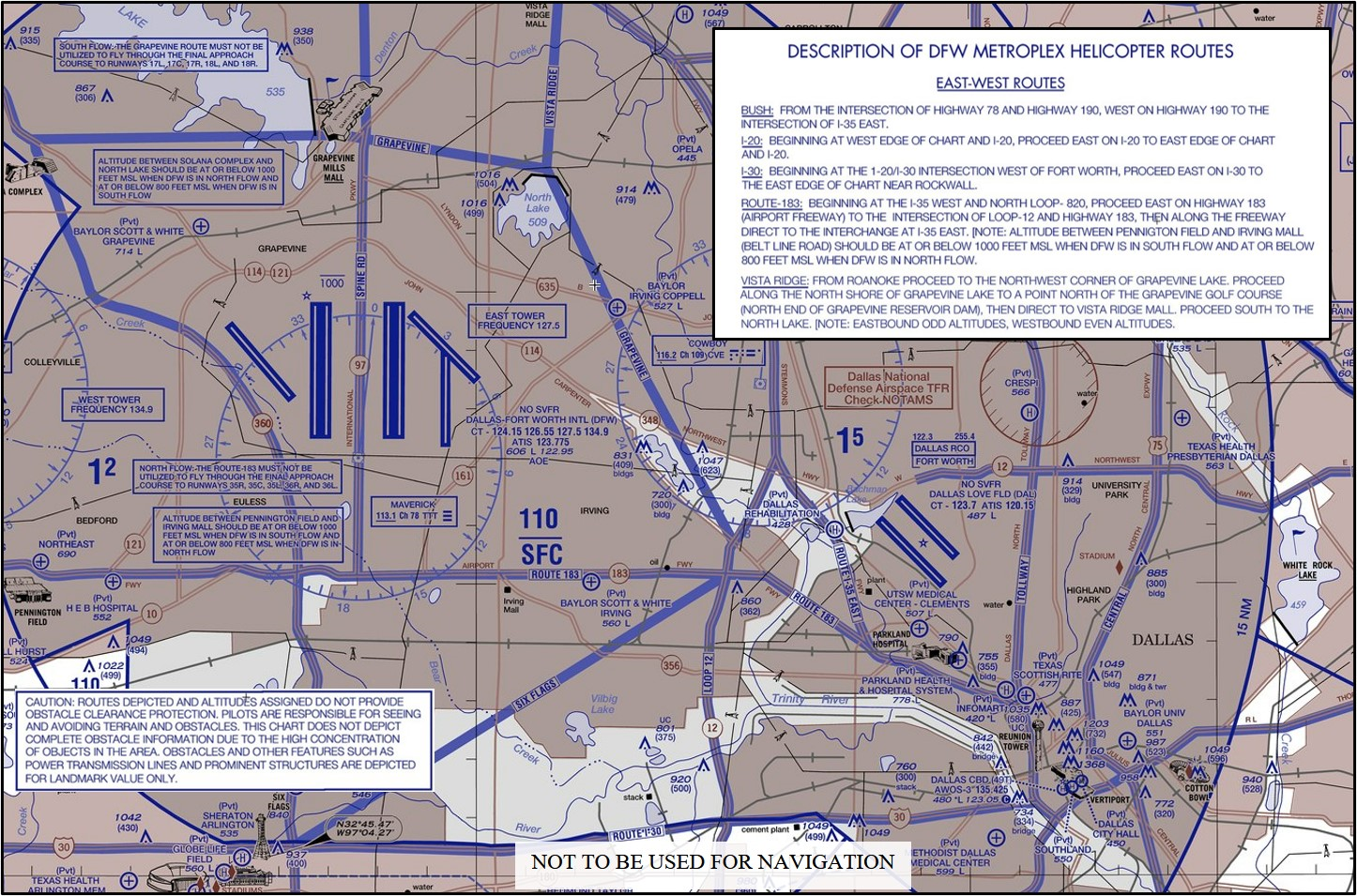 FIG ENR 1.4-4 Helicopter Route Chart