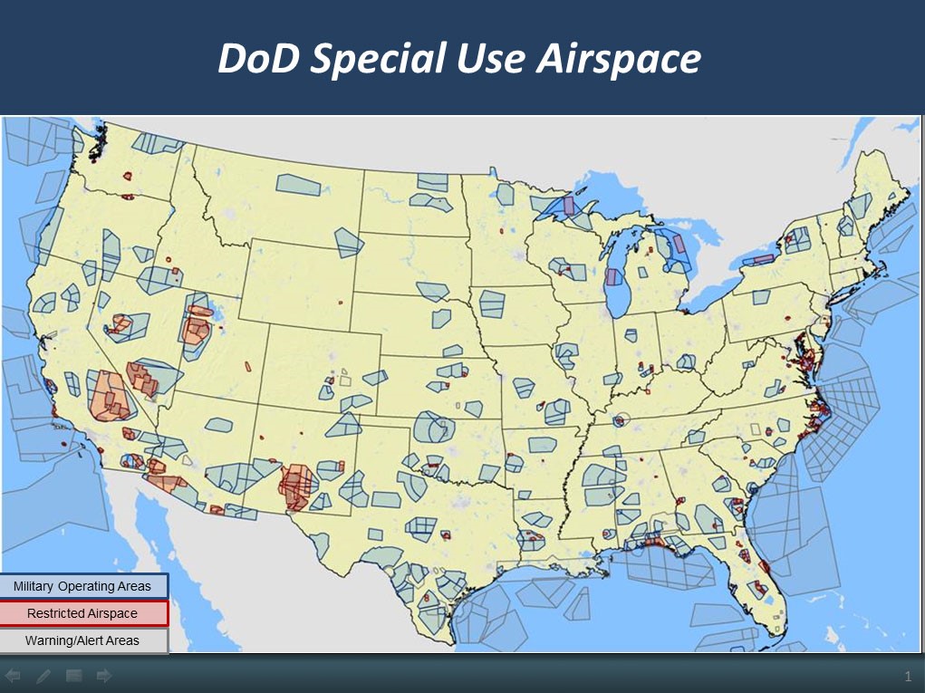 FIG ENR 8.3-2 DoD Special Use Airspace
