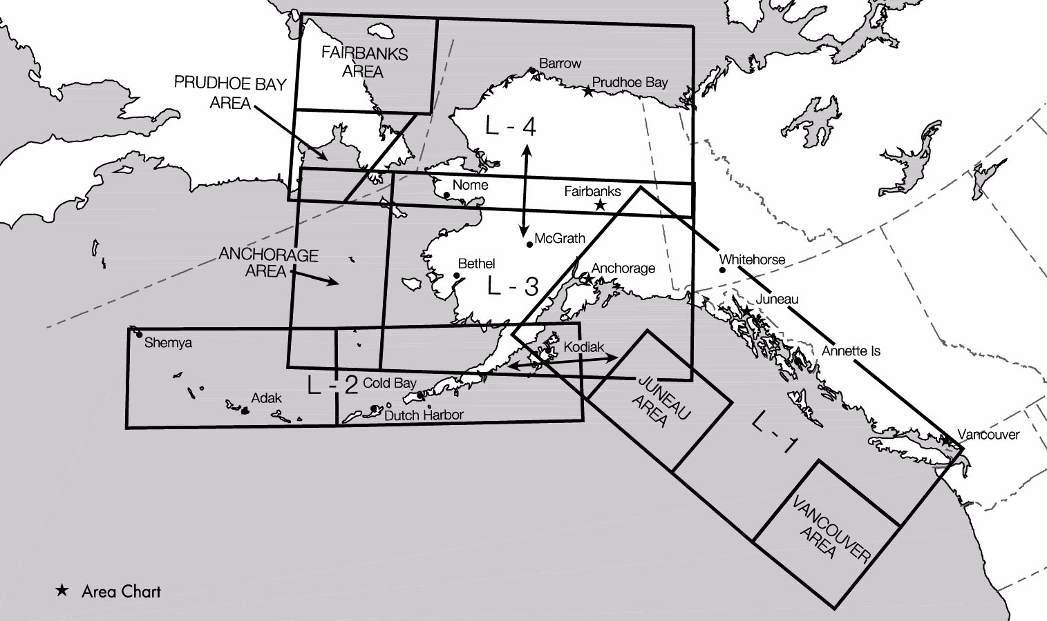 FIG GEN 3.2-6 Alaska En Route Low Altitude Chart