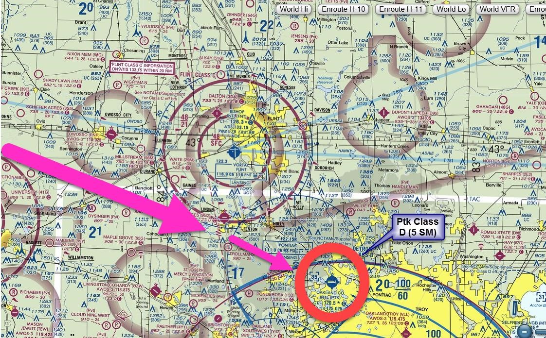A graphic of LINDEN (9G2) VFR ARRIVAL