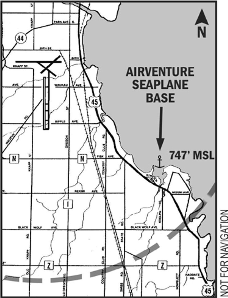 Seaplane Base Map 