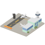 Illustration image of the Gate/ Airport