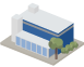 Illustration of the Saltlake City/ Atlanta ARTCC building