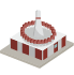 Illustration of the VOR building