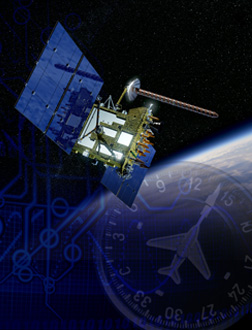Photoillustration of a satellite.