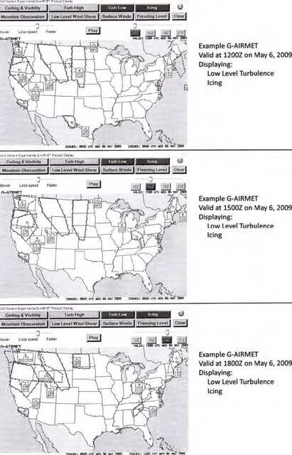 A graphic depicting three examples of a G-ARIMET.