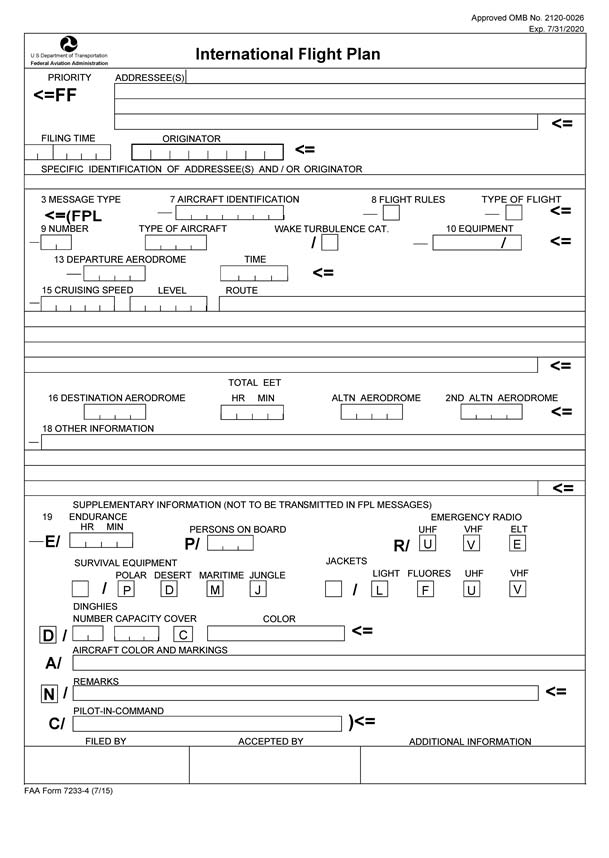 Flight Plan