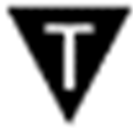 Negative T symbol