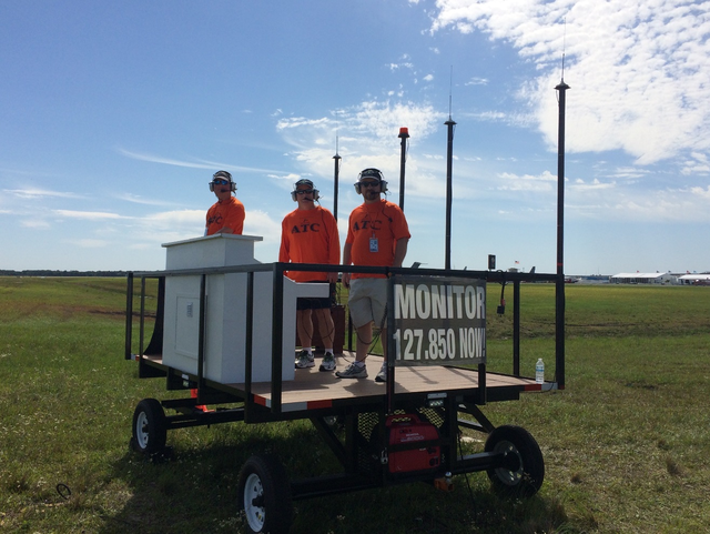 Picture of the Sun 'n Fun Ground Air Traffic Operational Remote (GATOR).