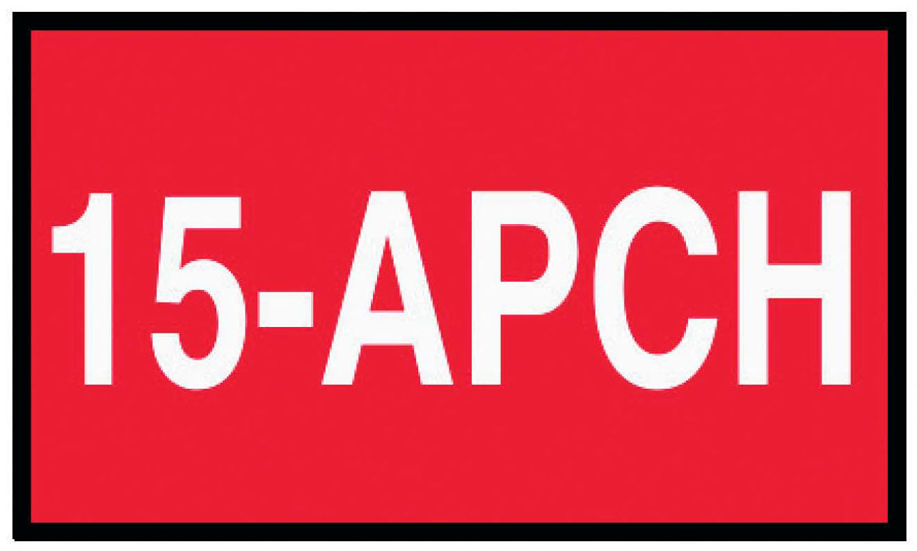 Runway Approach Area Holding Position Sign