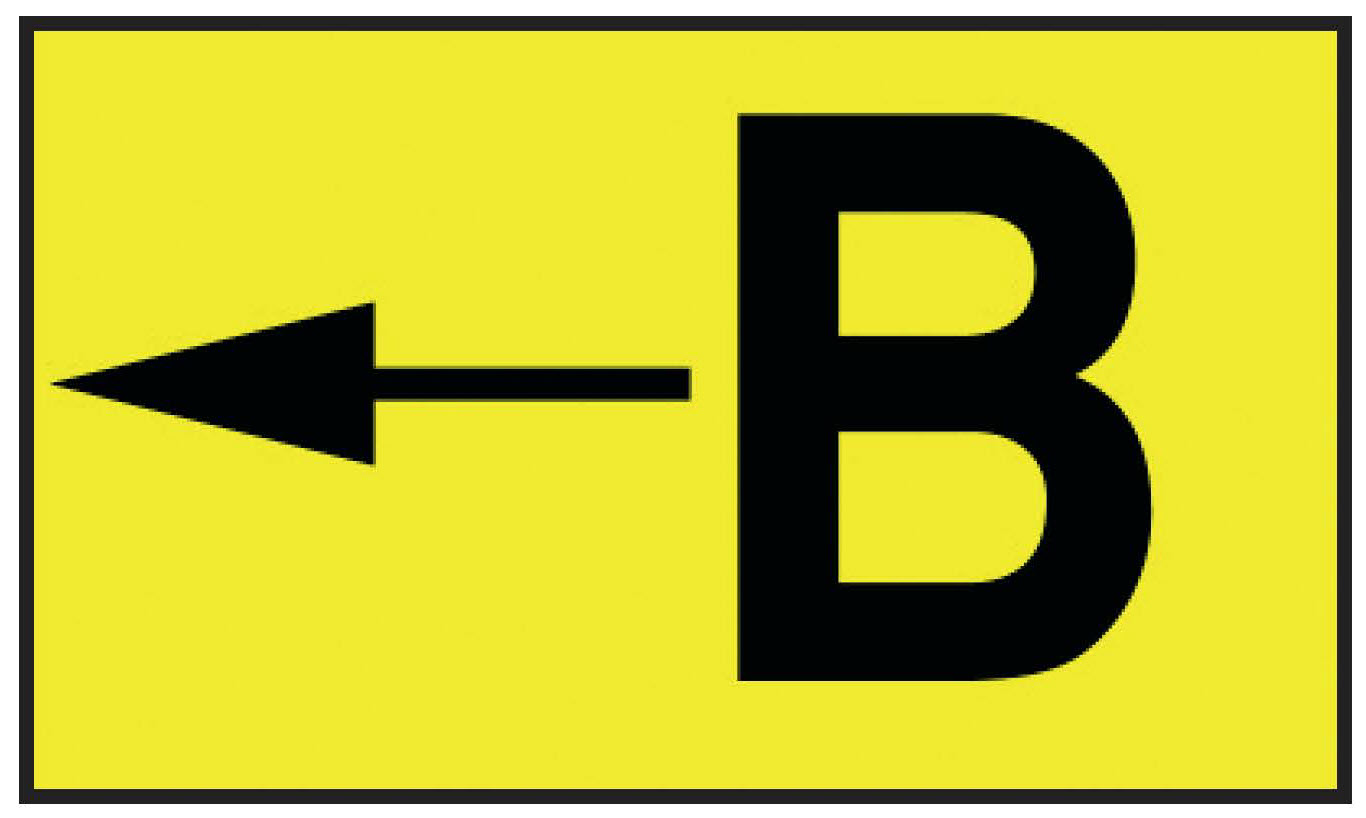 Taxiway Direction Sign