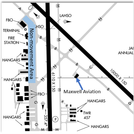 East Texas Regional Airport (GGG) airport diagram