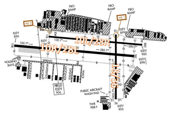 fcm airport diagram sectional chart