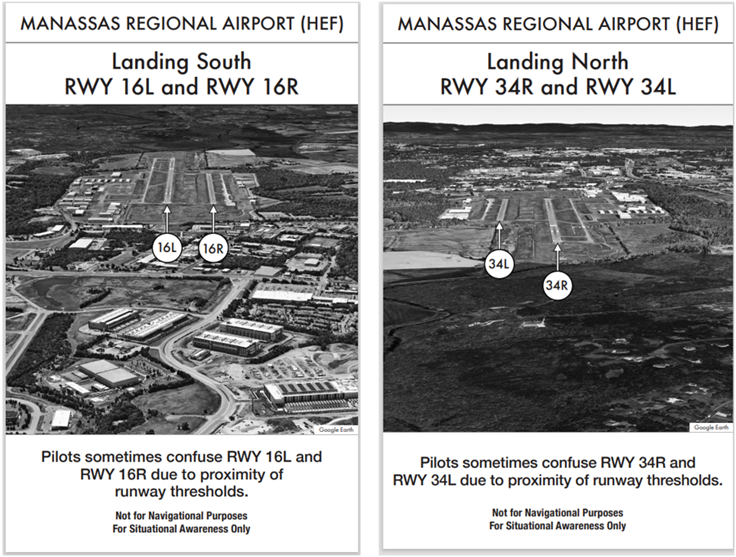 HEF wrong surface landing risk