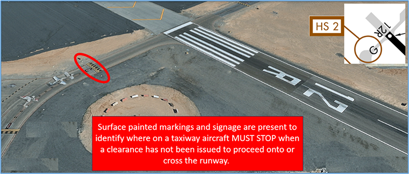 vgt-hotspot2.png Hot Spot 2 Pilots sometimes enter or cross RWY 12R without authorization.