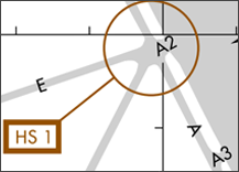 Surface Incident Risk: TWY A, TWY A2, TWY C, TWY E, and the ramp - complex geometry due to converging TWYs.