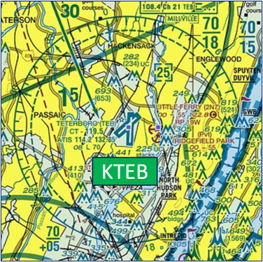 Teterboro Airport Sectional Chart