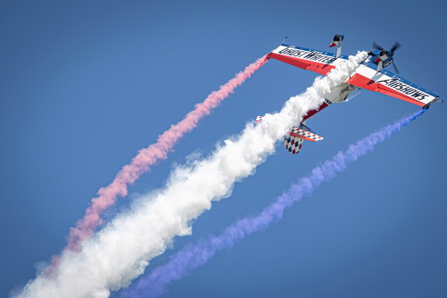 Aerobatic demonstration at EAA AirVenture Oshkosh (photo: FAA)