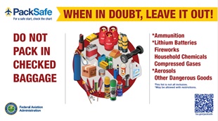 When in doubt, leave it out landscape poster