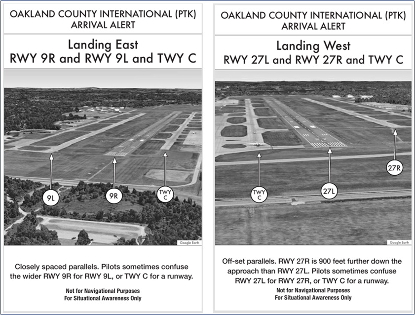 Parallel RWYs, especially with staggered thresholds, increase wrong surface landing risks. The first RWY that becomes visible may not be your assigned RWY. 