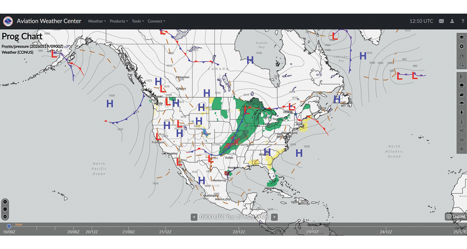 surface prognostic chart