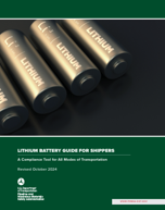 Lithium Battery Guide for Shippers Cover ASH
