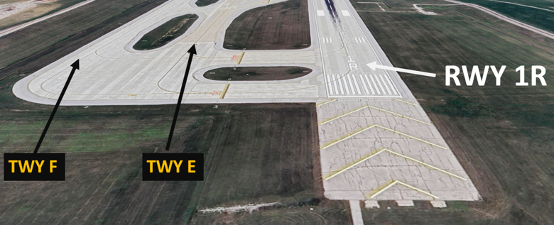 There are parallel, full-length TWYs adjacent to the RWYs at MCI.