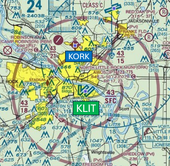 LIT Sectional Chart