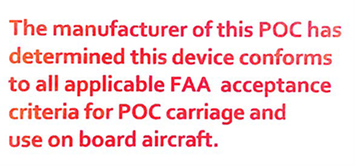 Required POC Labeling