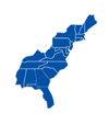 Eastern Service Area Map