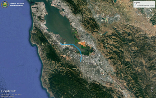 San Carlos Bayside Visual Approach Site