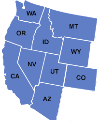 Map of Sacramento FIFO area.
