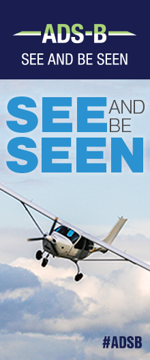 ADS-B Equip Now! Don't get left in the hangar. #ADS-B. Learn more at faa.gov/go/equipadsb