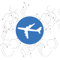 white airplane.