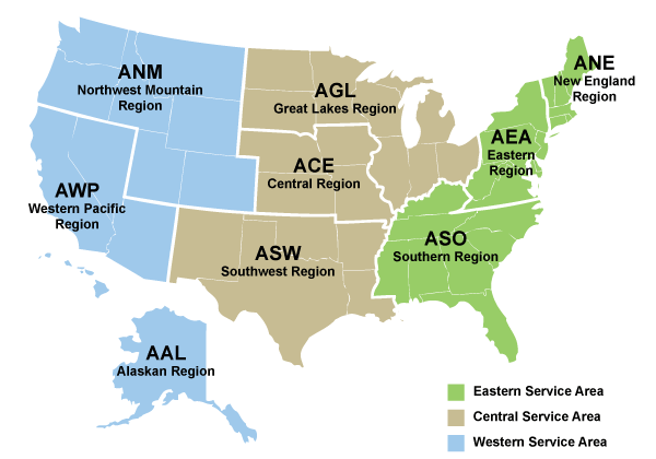 regions map