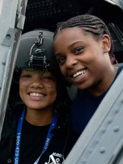 image of middle school students