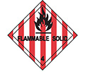 Flammable Solid Label