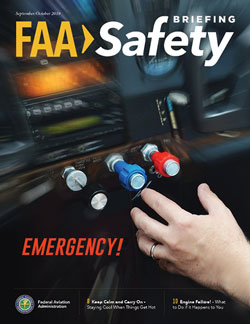 FAA Safety Briefing - September/October 2019 Emergency! 