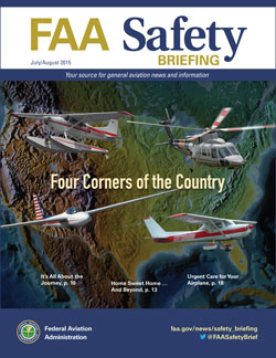 FAA Safety Briefing - July/August 2015 Four Corners of the Country
